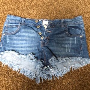 Jean shorts